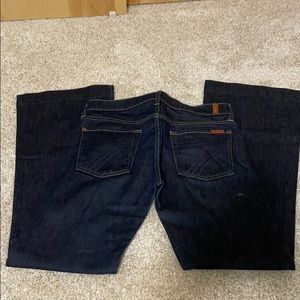 7 for All Mankind vintage Dojo dark denim